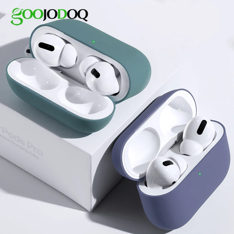 Для AirPods Airpod Pro чехол силиконовый для Air Pod Funda Coque Apple Airpods Поддержка беспроводной