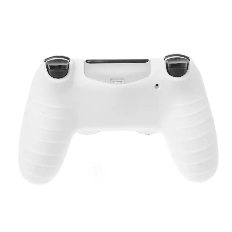 6 цветов Противоскользящий силиконовый защитный чехол для playstation 4 PS4 DS4 Pro тонкий контроллер рукоятка пальца крышки