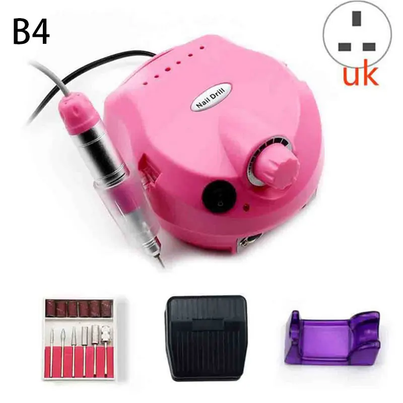 

35000/20000 RPM Electric Nail Drill Bits Set Mill File Cutter Machine Manicure