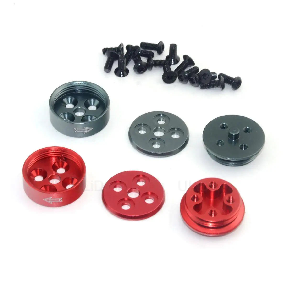 1 пара CNC сплав быстрое крепление пропеллер гайка переходника CW CCW Для 12 мм Винт