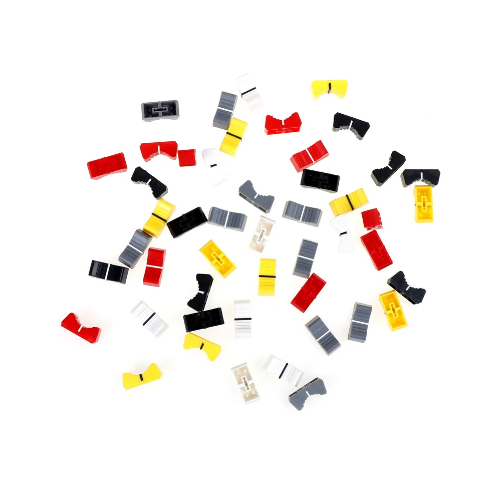 10pcs/lot 8mm Fader Knob Cap Touch Sensitive Slider Ribbed Mixer Desk Switch Wholesale |