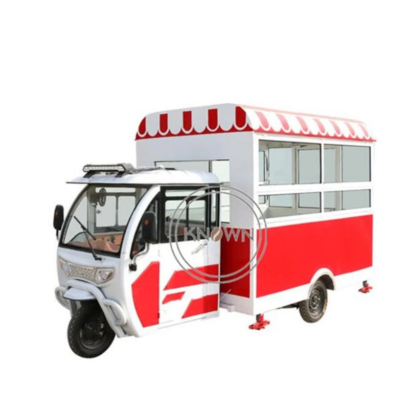 Три колеса электрического трехколесного велосипеда Еда to Cart уличный мобильный