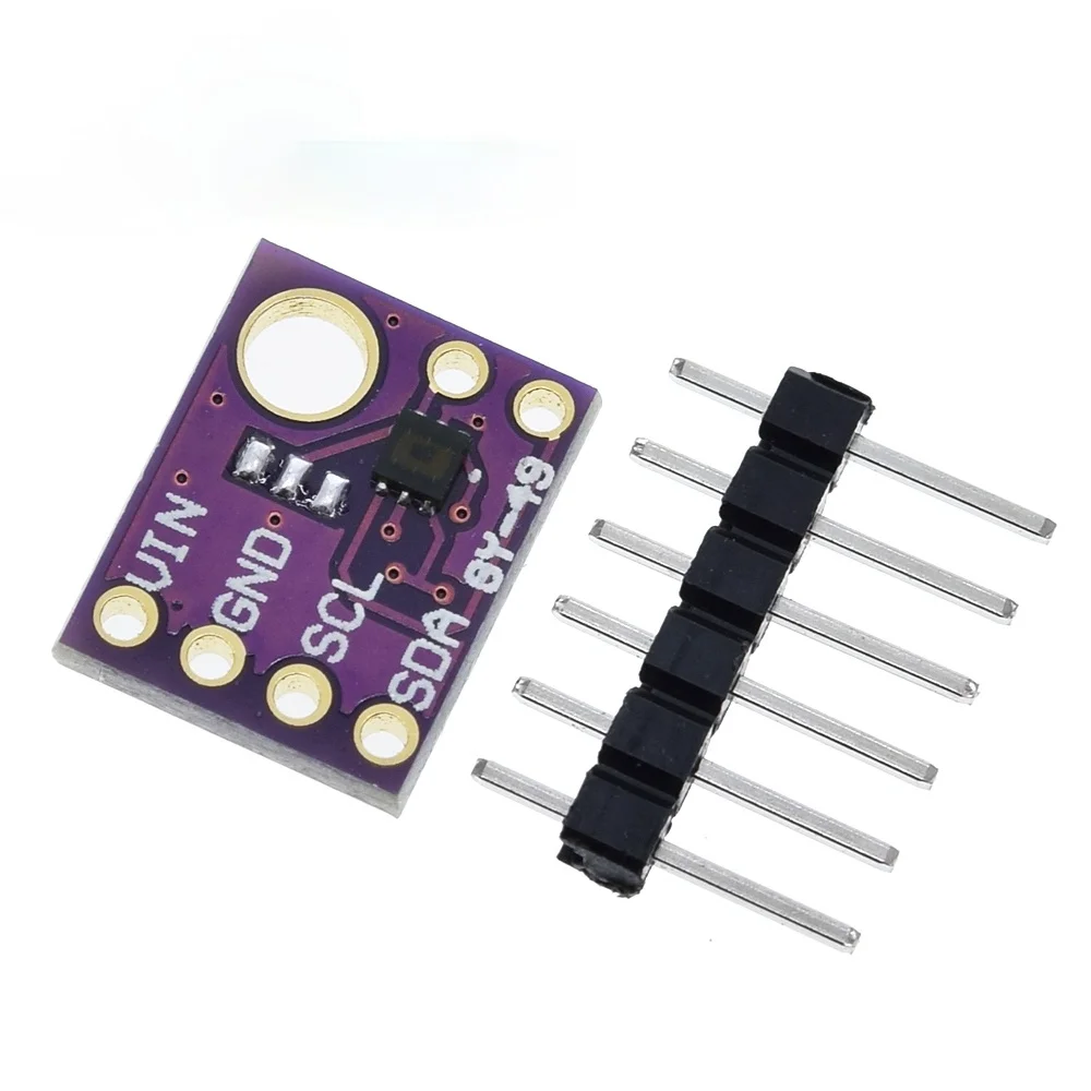 GY-49 MAX44009 1.7V-3.6V Ambient Light Sensor Module I2C IIC Output Lowest Power With 4P Pin Header Elecfans | Электронные