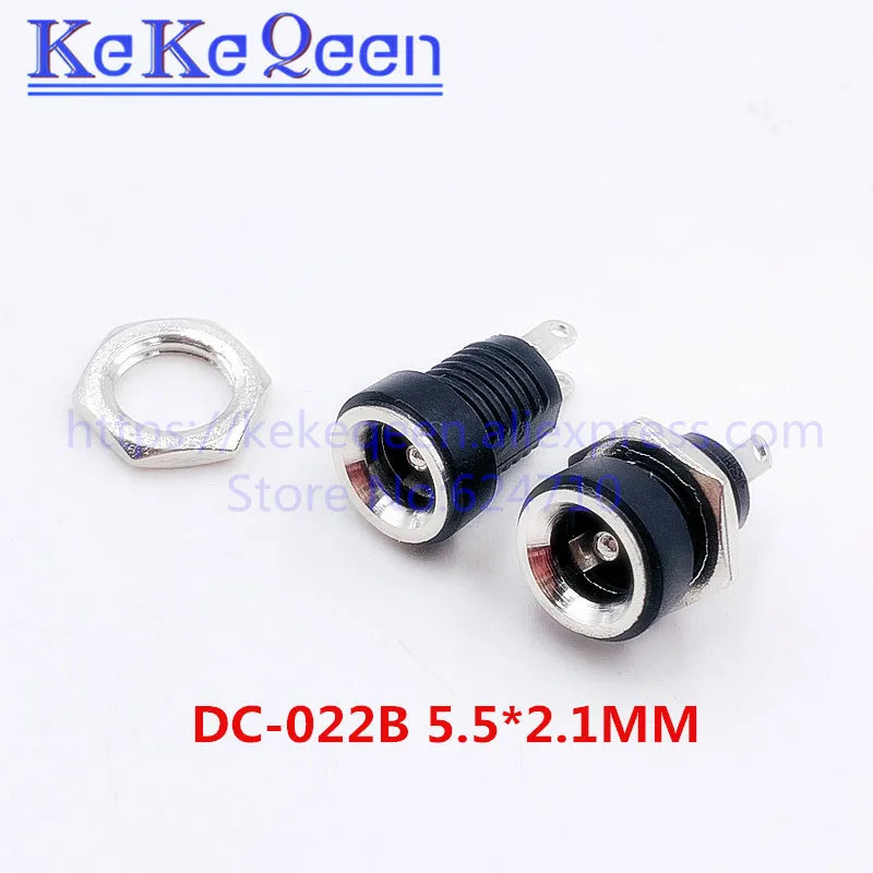 10 шт. Женский Разъем для блока питания постоянного тока 3 А 12 В 5 мм * 2 1 мм/5 мм/3