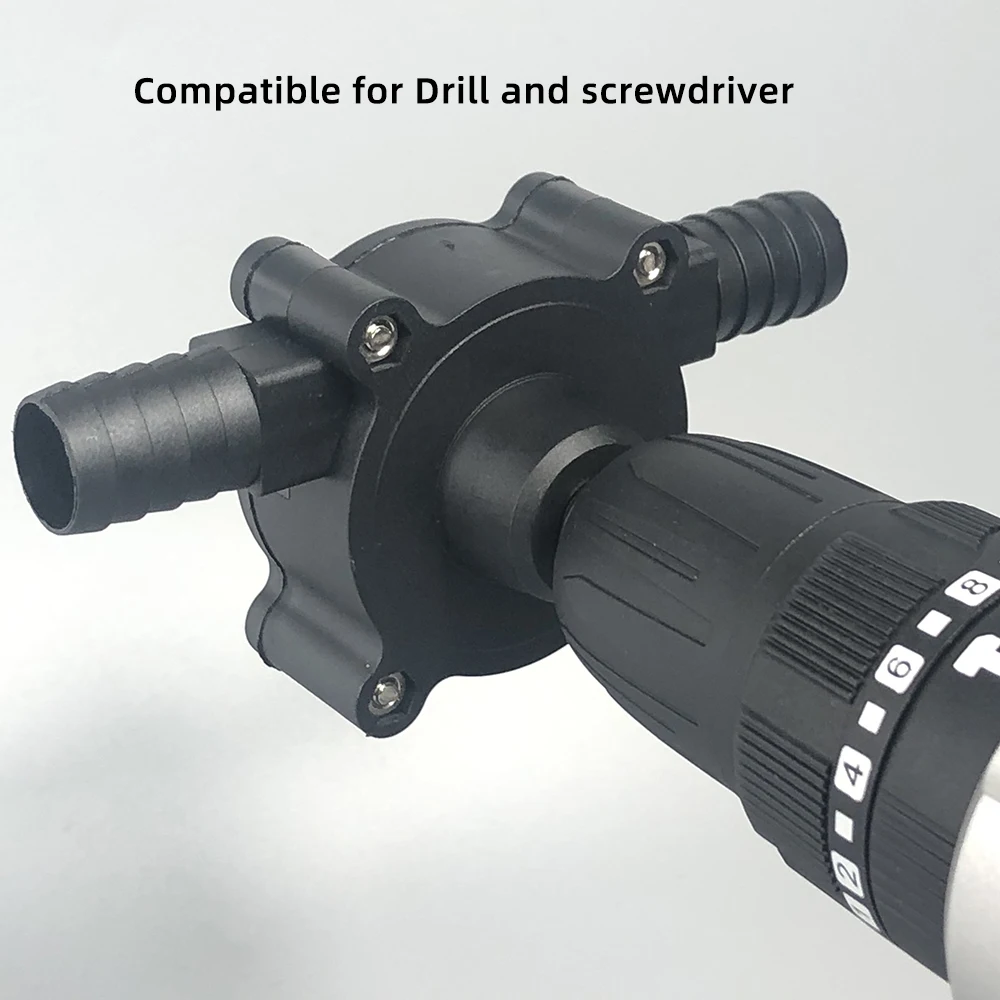 Портативный самовсасывающий насос для перекачки воды и масла электрическая