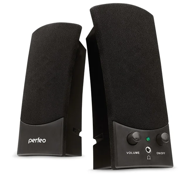 Perfeo speakers &quotUno&quot 2.0 power 2 х0.5 W (RMS) чёрн USB | Электроника