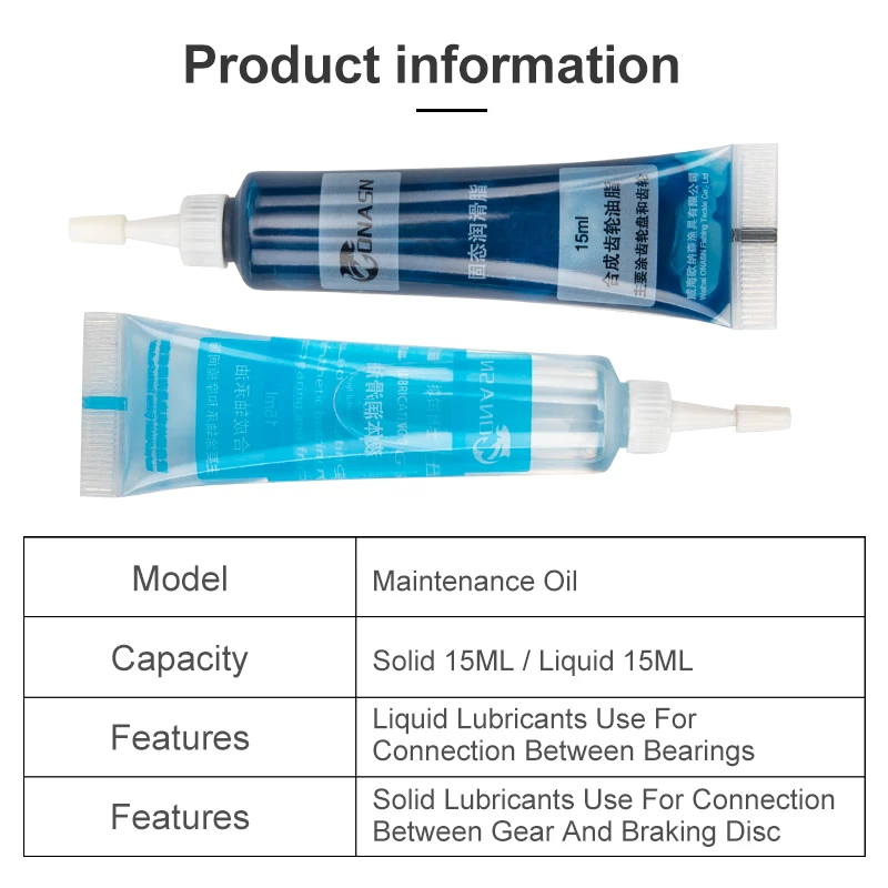 LEYDUN Fishing Reels Protective Grease Lubricant Oil Bearing Lubricant Casting Spinning Fishing Reel Maintenance Oil Tackle Tool