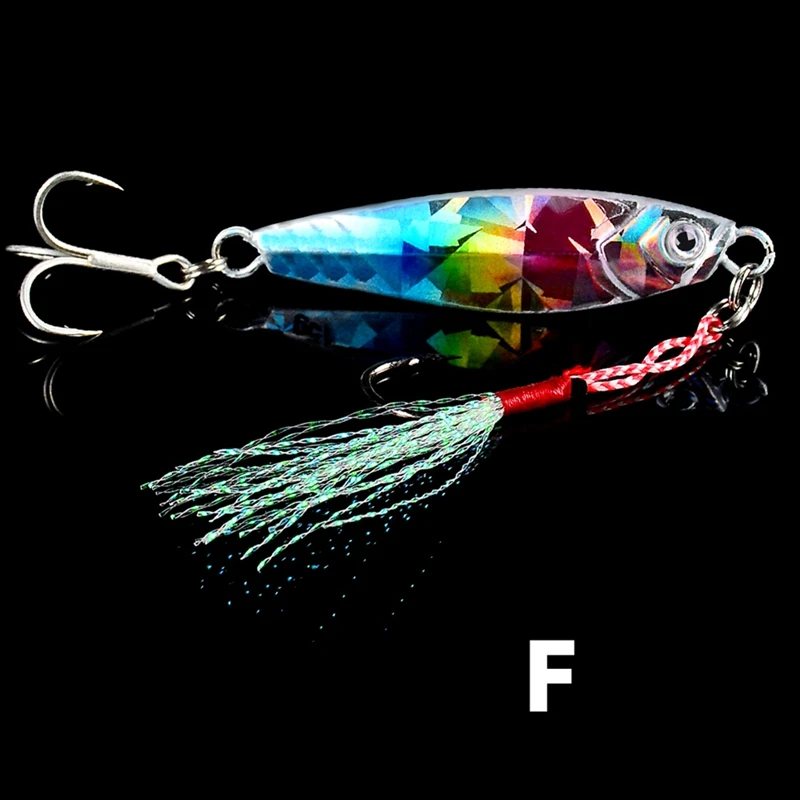 20 г 65 мм рыболовные приманки металлические многоразовые с двумя крючками для