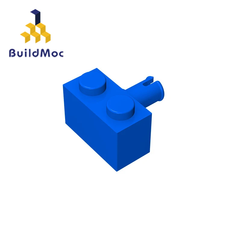 

BuildMOC Compatible Assembles Particles 2458 1x2 For Building Blocks Parts DIY enlighten block brick