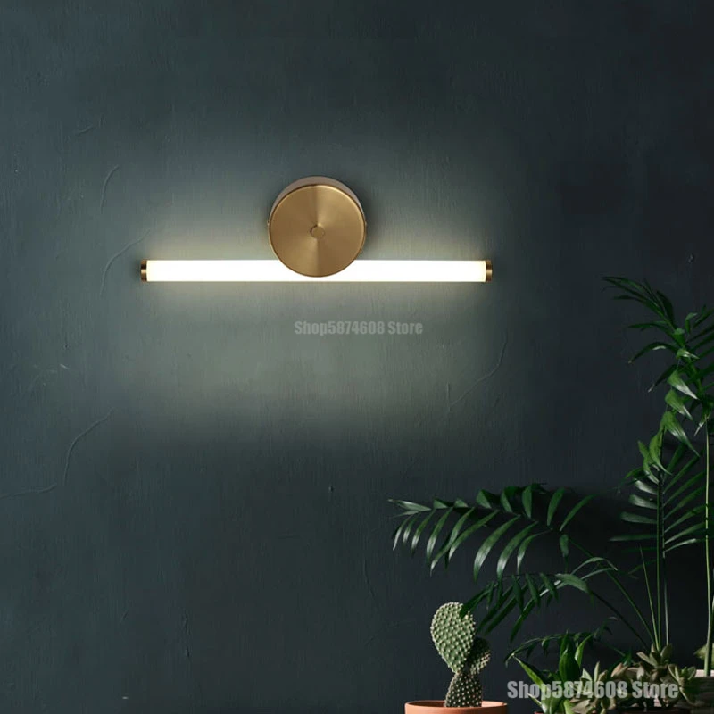 Современная светодиодная акриловая настенная лампа в скандинавском стиле