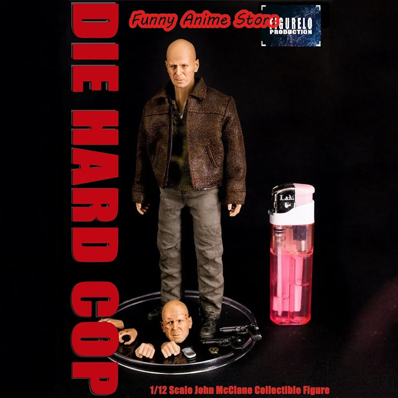 

Фигурело производство 1/12 Die Hard Cop 6 дюймов полный комплект экшн-фигурки модели кукол для фанатов коллекция в наличии