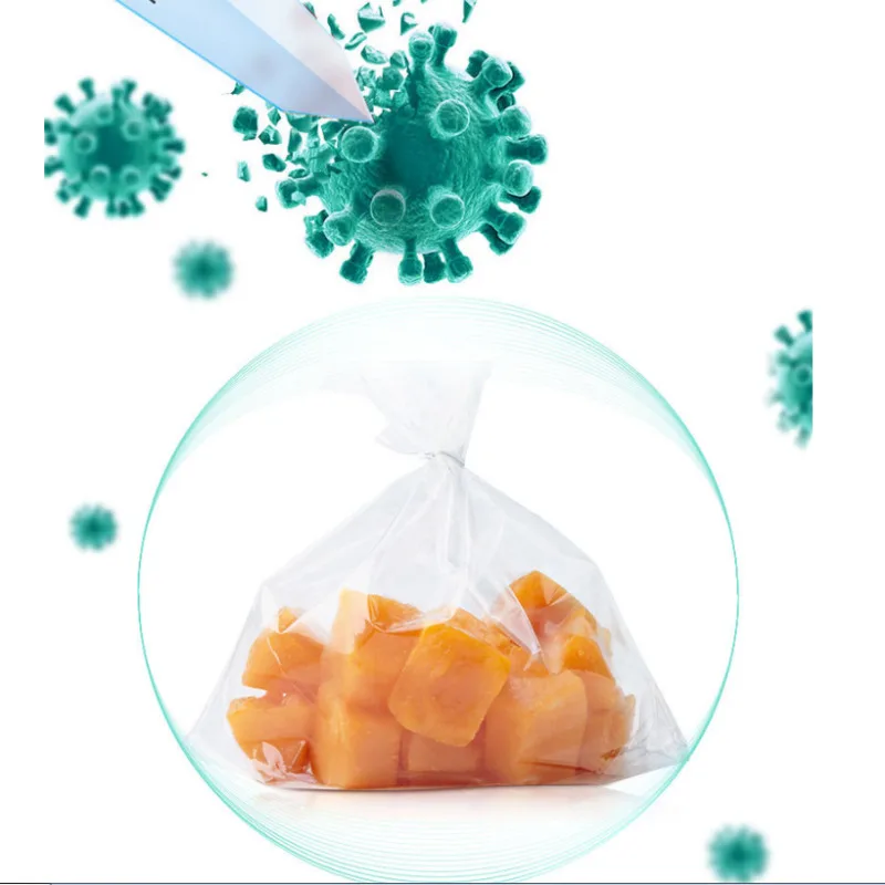 

Disposable Vest Design Food Storage Grip Seal Bag Saver Saran Wrap Plastic Bags Home Kitchen Organization New