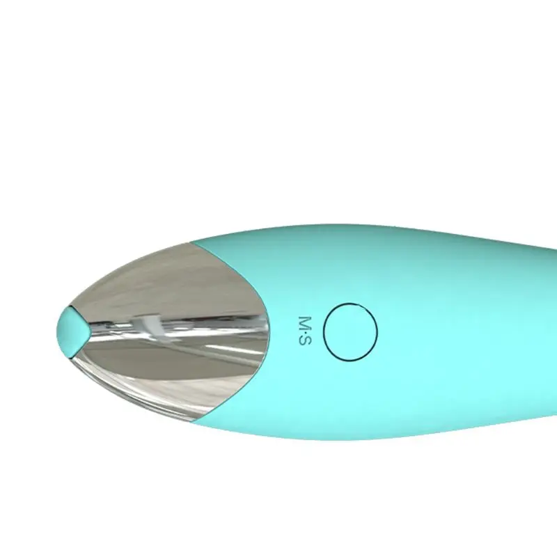 Мощный вращающийся силиконовый вибратор с режимами вибрации стимуляция точки G