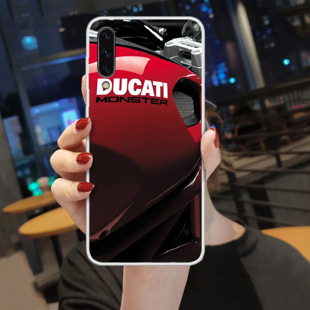 

Ducadi Motorcycle Brand Phone Case Hull For SamSung Galaxy Note A 5 7 8 9 20 30 40 50 51 60 70 71 80 2017 18 E transparent Shell