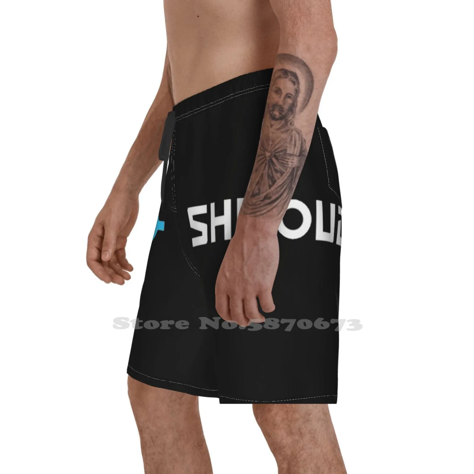 

Shroud Gaming Men'S Sports Beach Shorts Romana Dr Disrespect Streamer Dr Disrespect Drdisrespect Twitch Youtube Slick Mustache