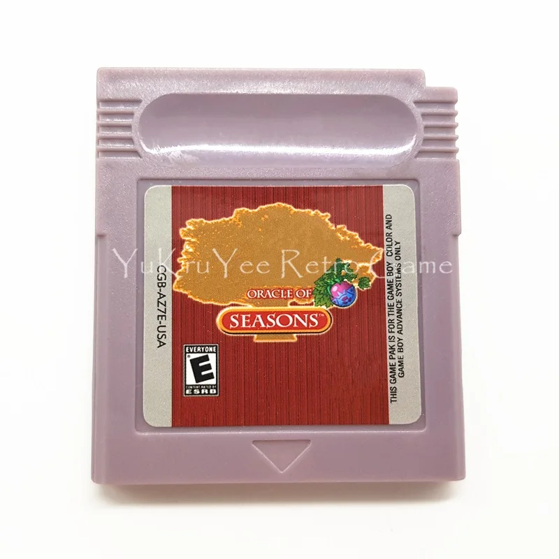 Oracle of Seasons Серия Legend ofZelda видеоигры картридж консольная карта для 16 бит портативная консоль английская версия - Color: Oracle of Seasons