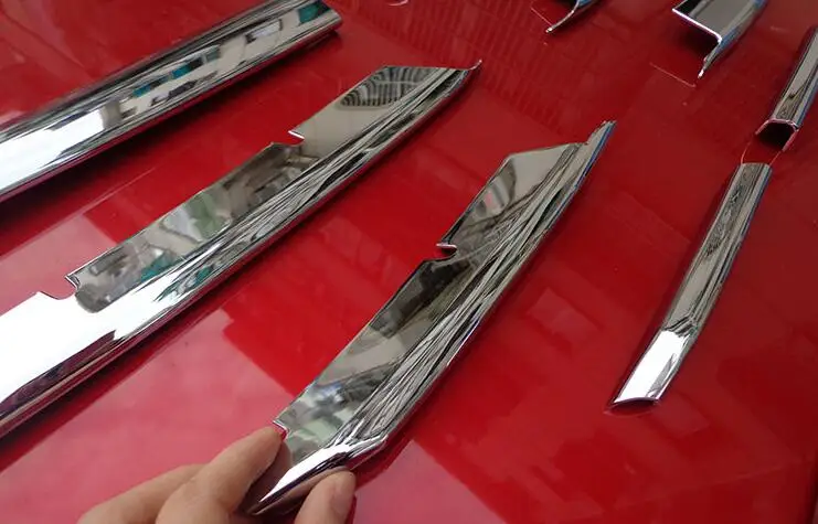 

Front grille trims lane legend case for Mazda 3 Axela 2014-2018,ABS chrome,11pcs/set ,auto accessories 2015 2016 2017