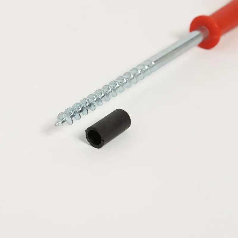 Уличный винт фиксированный шнек для ногтей спиральный держатель дрели подледной