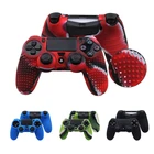 Защитный чехол Como для контроллера PS4PROSLIM, противоскользящий силиконовый чехол для Sony Play Station 4 Dualshock 4, игровые аксессуары