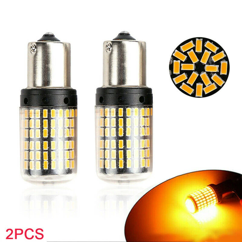 

Светодиодная лампа CanBus BAU15S 144SMD для указателей поворота, 2 шт.