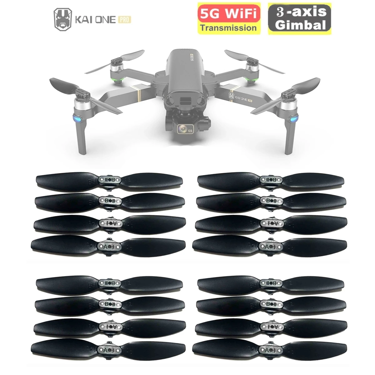 

16PCS KAI ONE PRO Propeller Blade Spare Part Kit Accessory