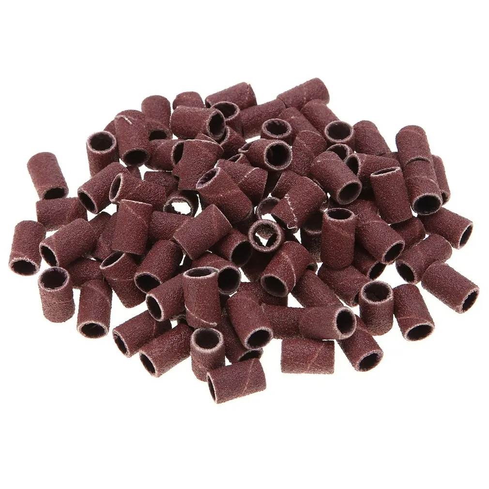 

Professional Nail Polish Manicure Accessories Sand Circle Necessary For Polishing Machine Nail Ring Grinding Wheel 100pcs