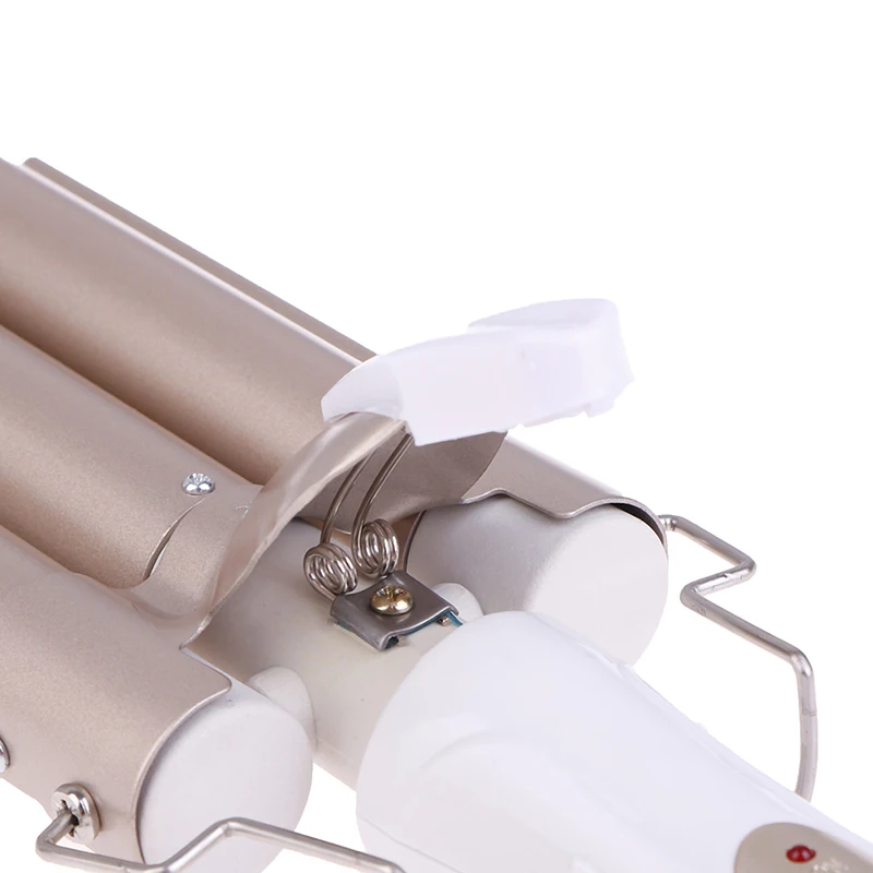 Красота 3 Бочки тройной баррель Керамика волосы щипцы для завивки Волос Глубокая