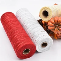 acrylic mesh ribbon for wreaths swags bows wrapping and decorating flower box gift cardboard boxes holiday decoration