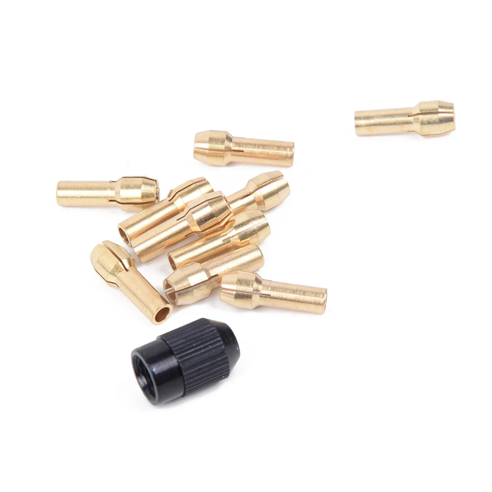 

10Pcs Chuck Collet Replacement Rotary Tool Parts Accessories Set Drill