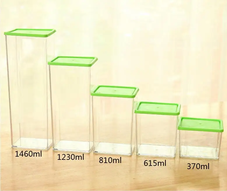 

Plastic Food Storage Box Grain Container Kitchen Organizer Kitchen Organizer Food Snacks Organizer