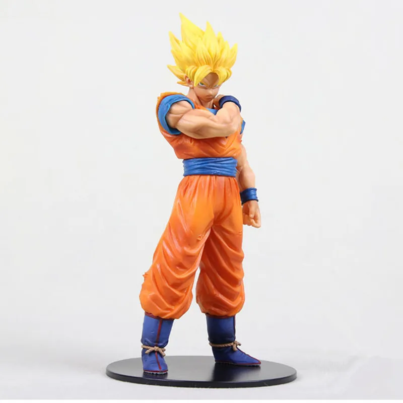 Z Goku Super SaiYan Пробуждение Гохан отец плавки Вегета ПВХ Аниме Фигурка DBZ