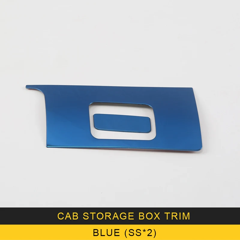 Blue X1 Carманго для Фольксваген артеон автомобильный Стайлинг водительский бардачок ручка панель Крышка отделка рамка наклейка интерьерные аксессуары - Название цвета: Blue X1