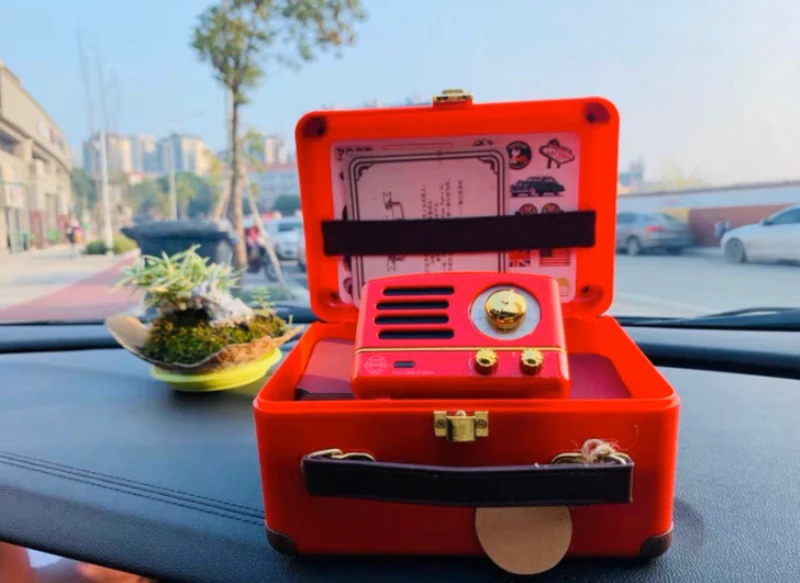 Новая Bluetooth Колонка MAO KING the Little Prince Tesslor хиппи красный Мини Беспроводная