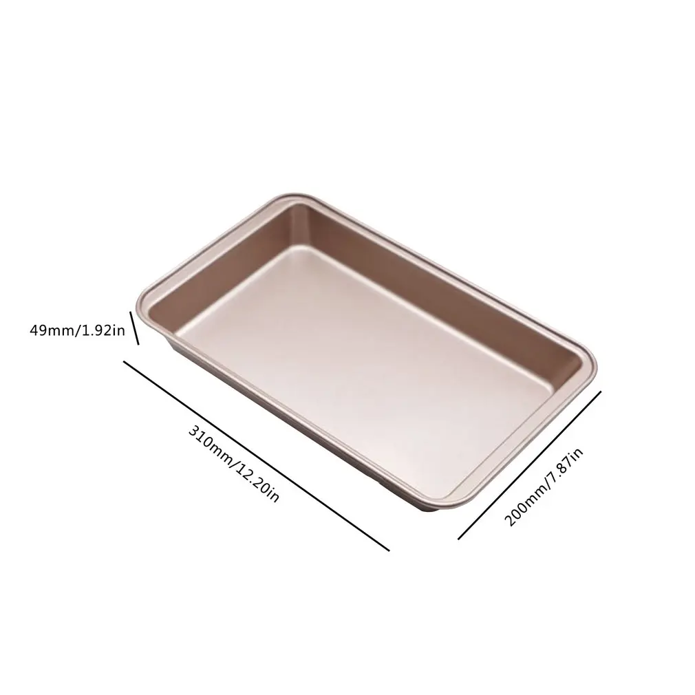 

Non-stick Baking Tray Copper Brownie With 18 Holes With Integrated Slicer With Perfect Crisp Edge Metal