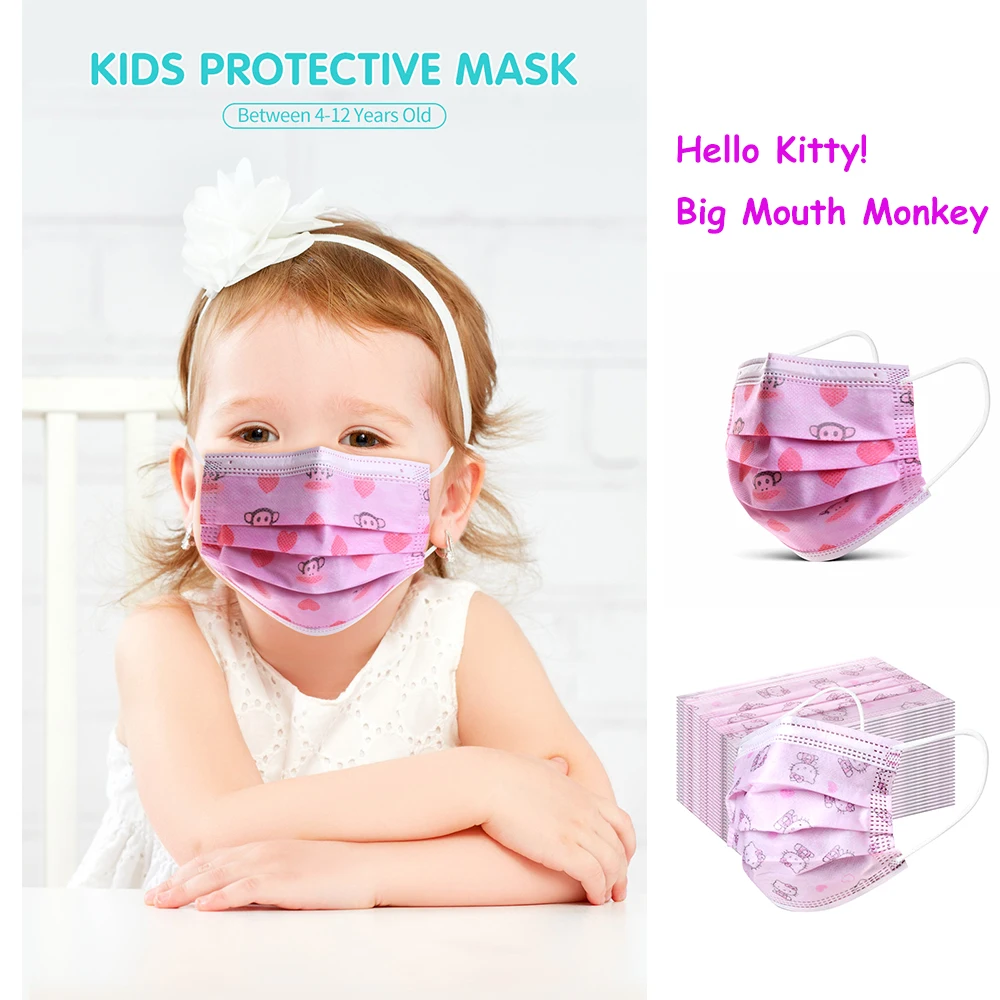 

children's disposable masks mascaras infantiles mascarillas quirurgicas homologadas niños 3 ply kids' maske child masque enfant