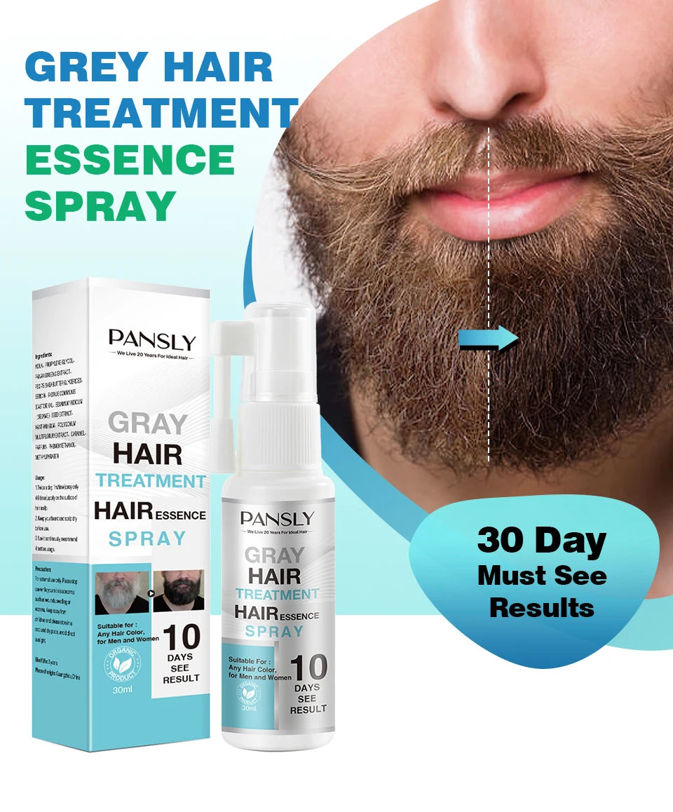 

And ladies beard care spray 30ml is safe and effective, suitable for black hair repair damaged hair and beard regeneration spray