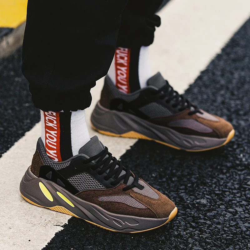 Новинка 2019 года дышащая повседневная обувь для мужчин сезон лето-осень мужская