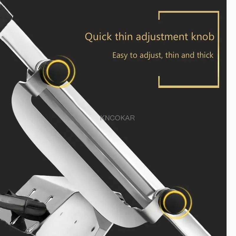 Ломтерезка для мяса нарезки автоматическая доставка Настольная Легкая резка