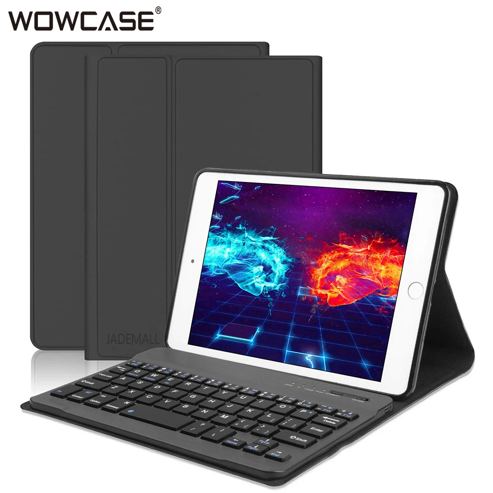 WOWCASE чехол с клавиатурой для iPad Mini 3 2 1 PU кожаный жесткий книжка mini Funda Teclado умный