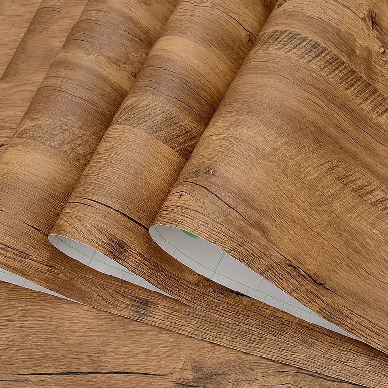 Винтажная самоклеящаяся настенная бумага 5 м водонепроницаемая виниловая пленка