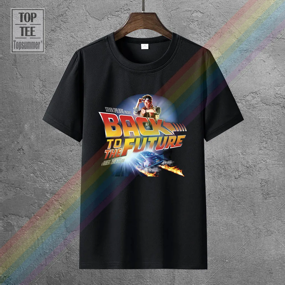 

Back To The Future Movie Poster Mens Skeleton Shirts Satanism Tshirt Sports T-Shirt Anime Tshirts Gift For Husband Xpfhba