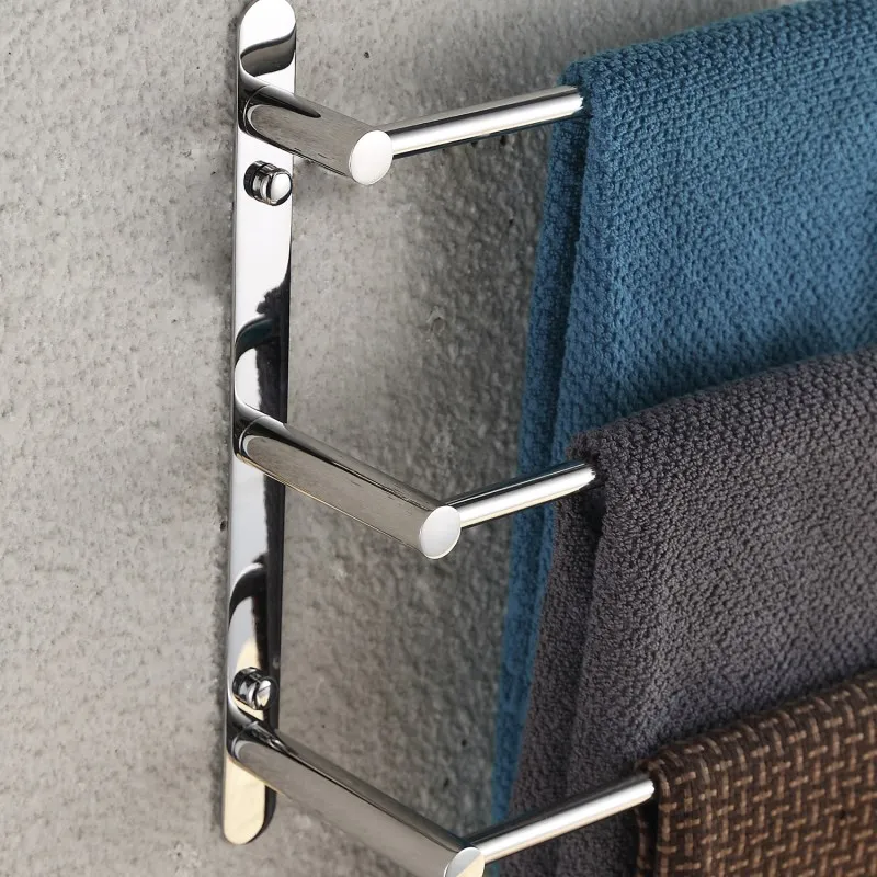 

Home decoration (hard installation)/bathroom facilities/bathroom hardware/towel rack Three Towel Bars KJWY004-70CM180821308