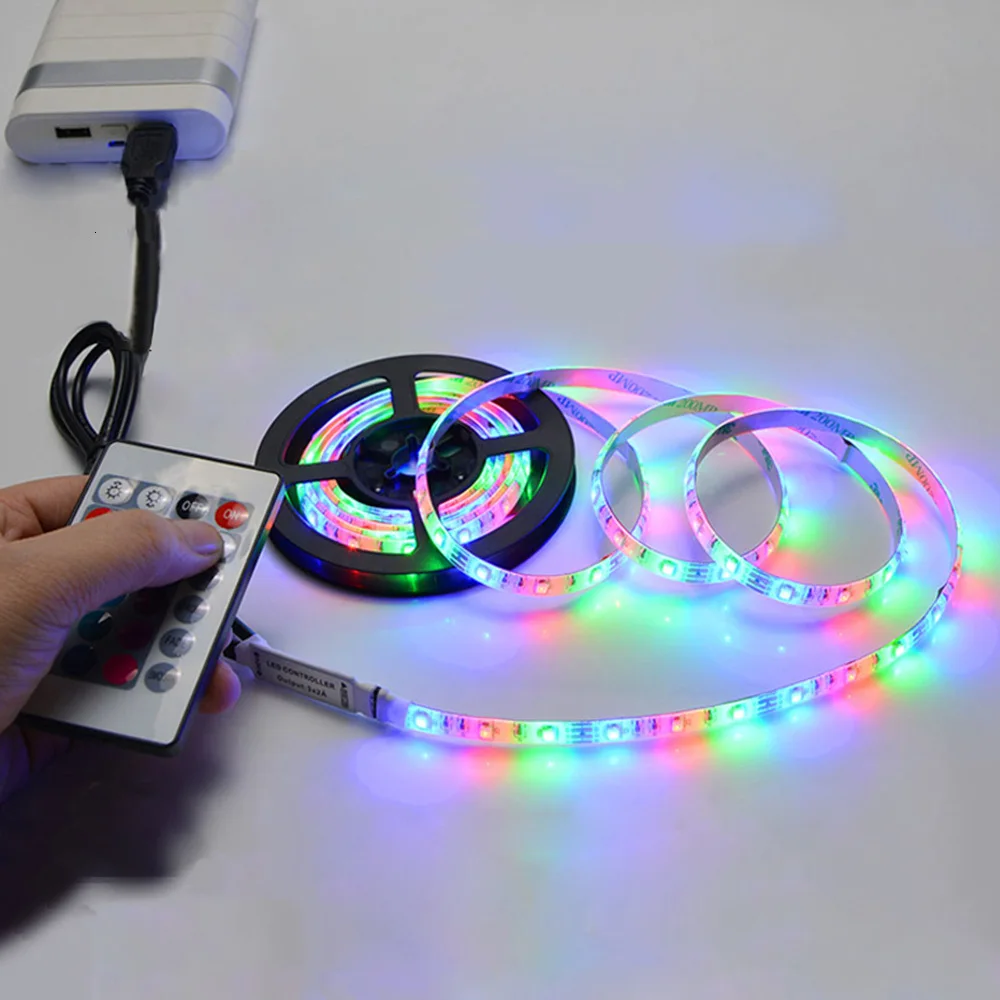 DC 12V Мини 24key пульт дистанционного управления IR RGB RGBW контроллер с мини диммером