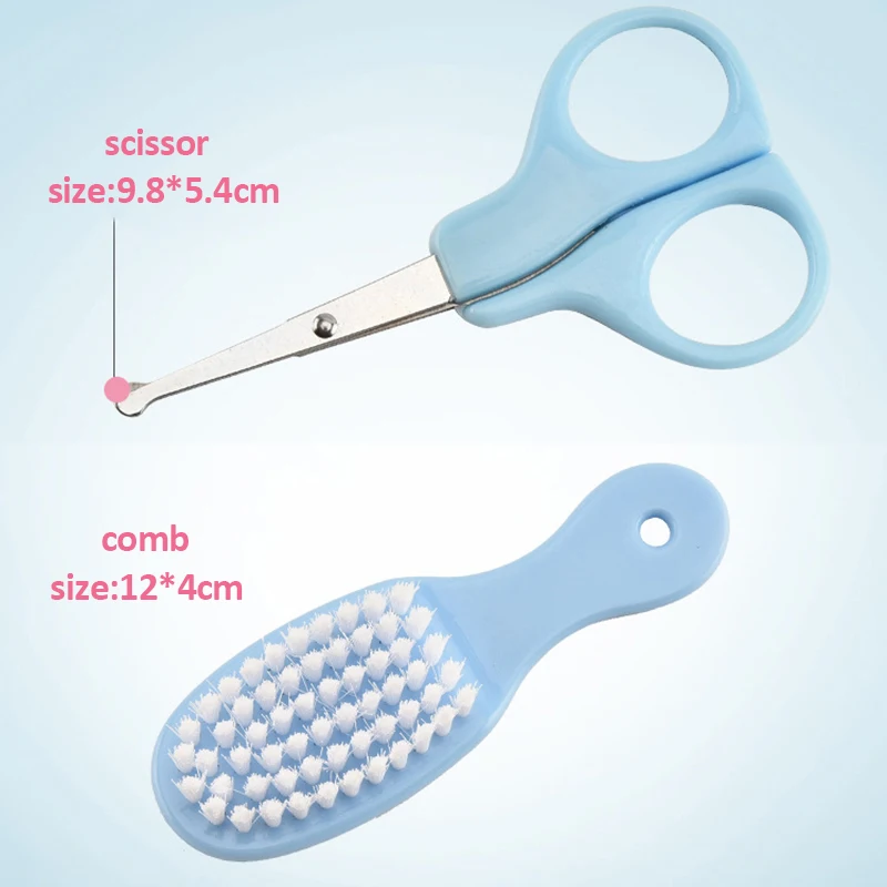 

13PCS Baby Health Care Kid Hygiene Kit Set Thermometer Clipper Scissor Infant Toiletries Nasal Aspirator Medicine Feeder Hot Sel