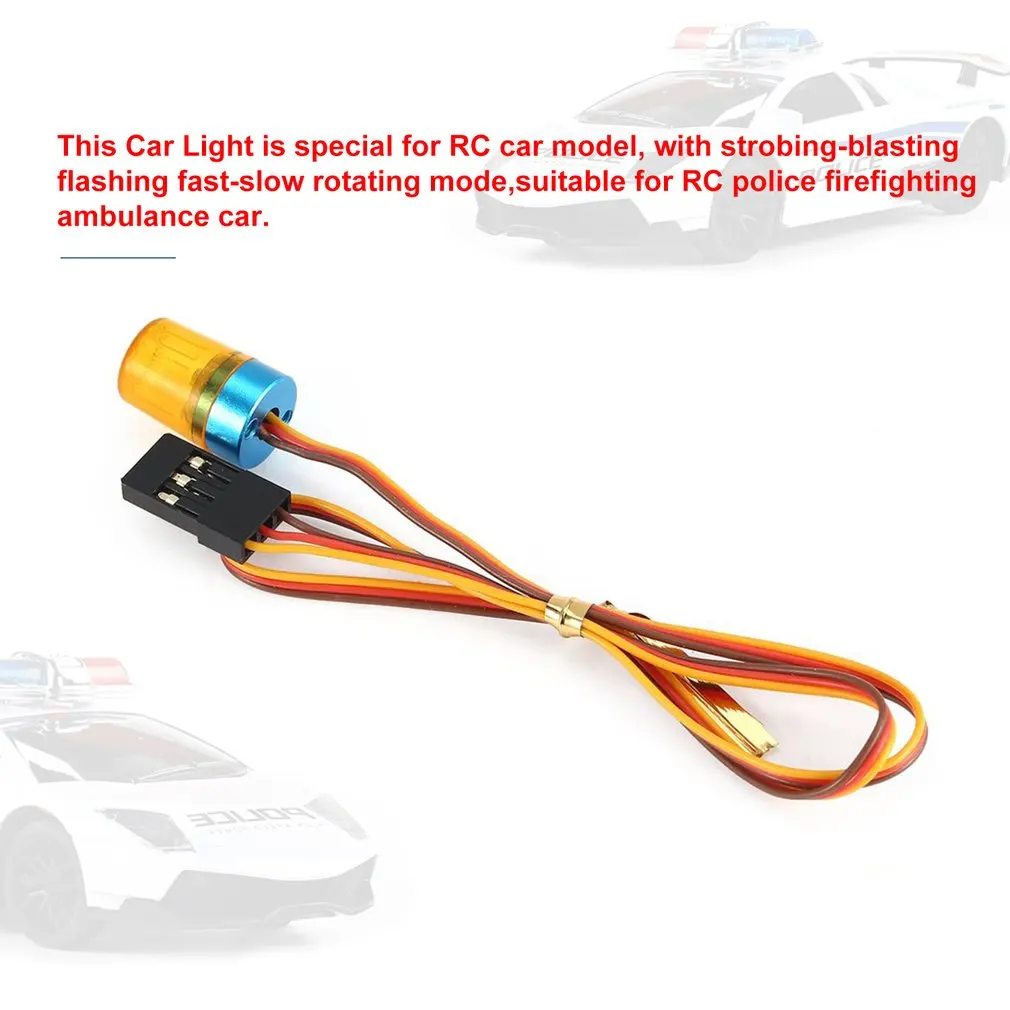 

New GoolSky AX-511 RC Multi-function Circular Ultra Bright RC Car LED Light strobing-blasting Flashing fast-slow Rotating Mode