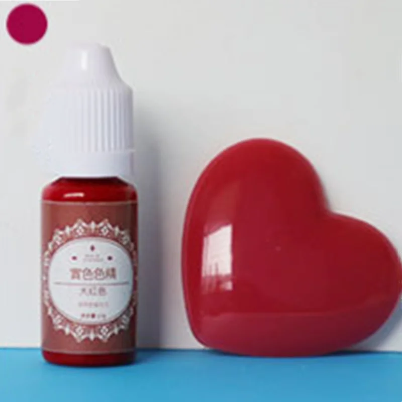 

17 Color Resin Pigment Solid Color Epoxy Resin Pigments Liquid Colorant Dye Resin Jewelry Making DIY Making Crafts 10ML