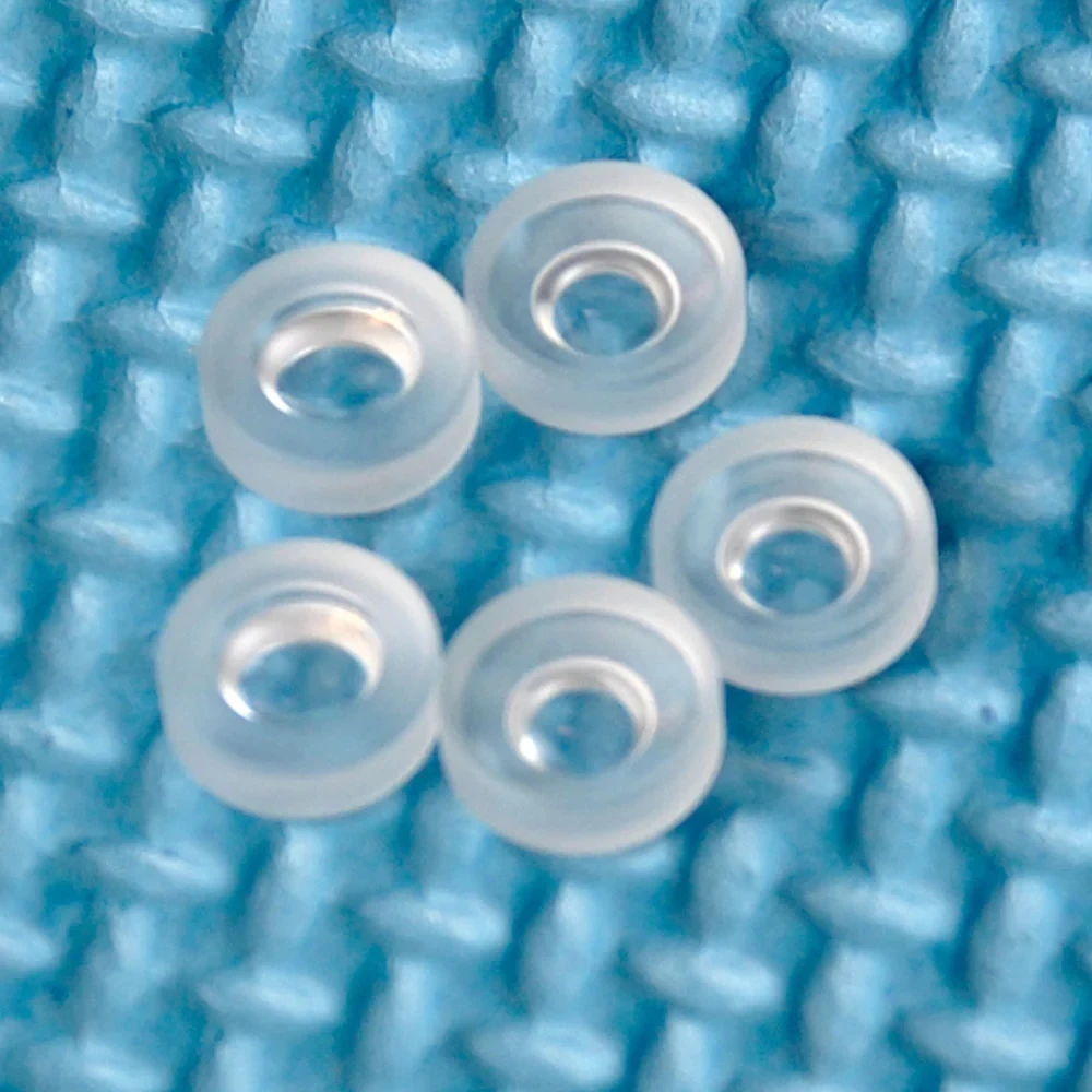 

5 шт. 8 мм стеклянные оптические линзы, расширитель двойного вогнутого луча для зеленых лазеров 532 нм