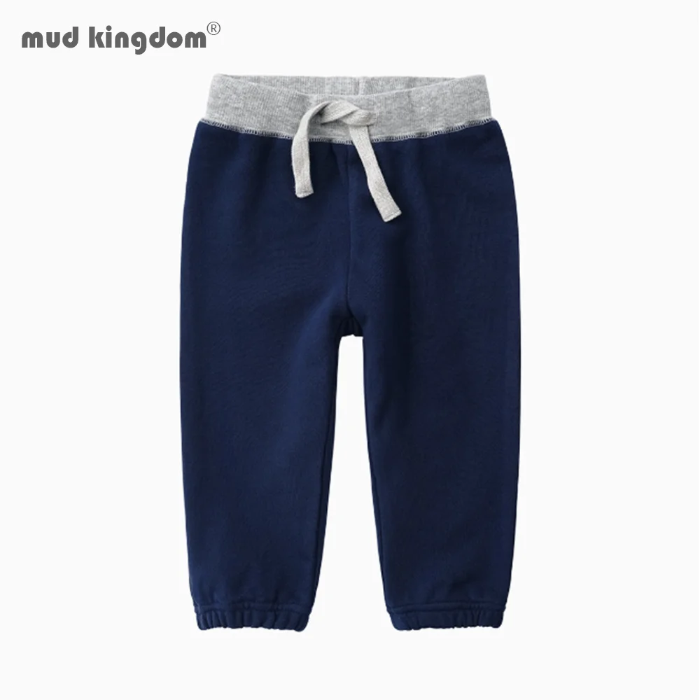 

Mudkingdom Kids Autumn Pants Jogger Drawstring Baby Boys Girls Winter Casual Trousers