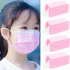 Детская медицинская маска для лица одноразовая маска для мальчиков и девочек дышащая розовая детская маска Быстрая доставка