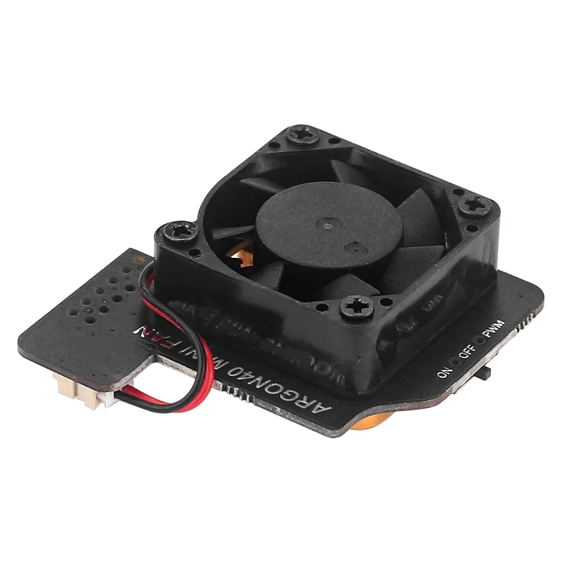 

For Raspberry Pi 4B 3B 3B Mini PWN Speed Adjustable Cooling Fan Pure Copper Metal Base Radiator With Switch